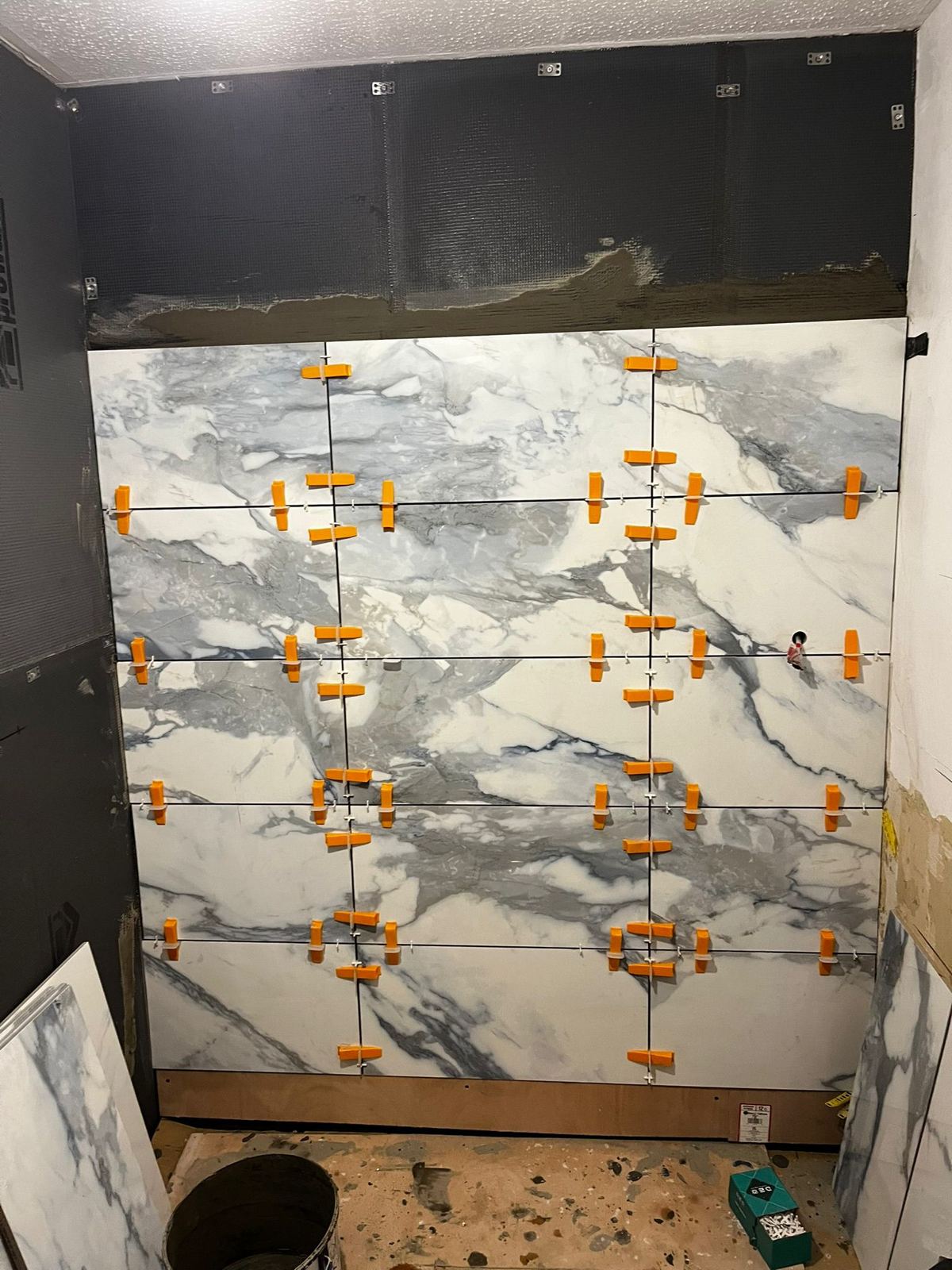 Black Dog Property Maintenance tiling in progress